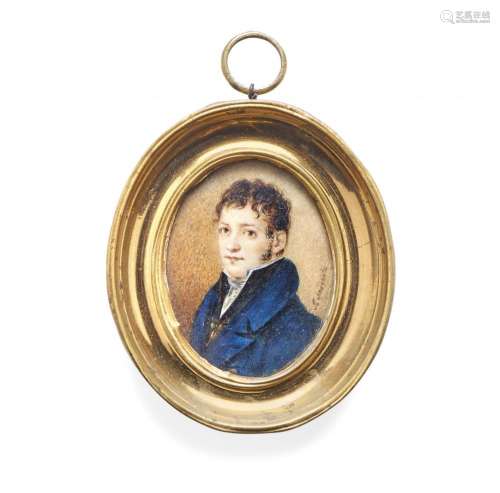 GIACOMO ANDREOLI 1784-1860 Portrait of a gentleman