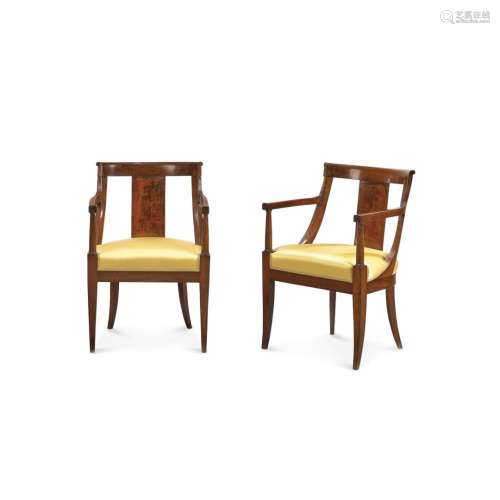 Pair of armchairs 19th Century