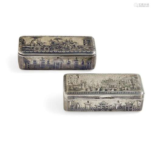 Two snuff boxes