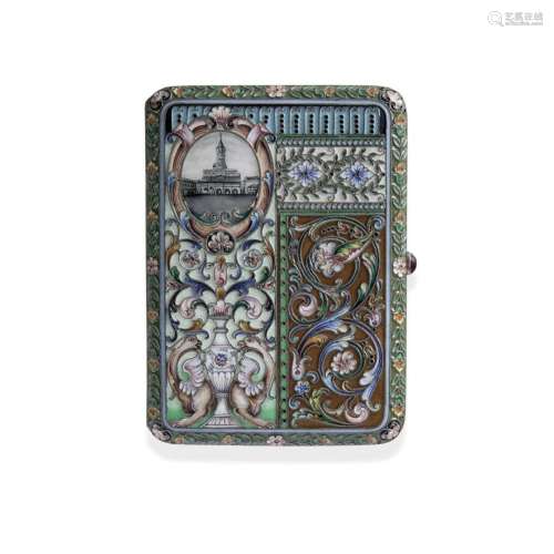 Cigarette case Moscow, 1908-1927