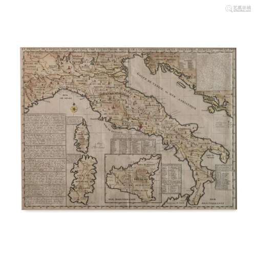 Etat present de l'Italie France, 18th Century