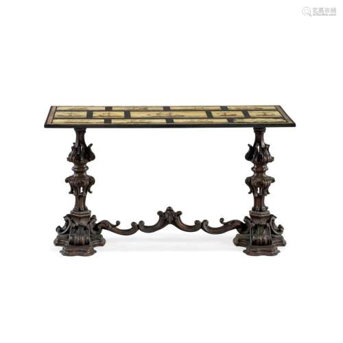 Table with scagliola top 20th Century