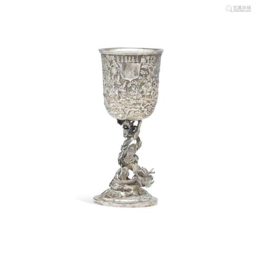 Silver and silver-gilt chalice 19th Century