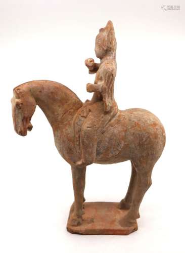 Chine, probablement dynastie Tang (618-907)
Statuette e