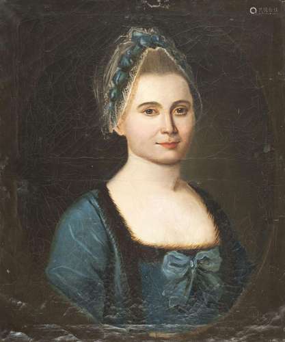 Ecole FRANCAISE du XVIIIIème siècle
Portrait de femme d