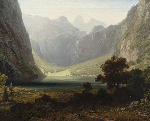 Ludwig MEIXNER (1828-1885)
"Der Königssee" et &quo...