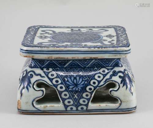 Ming Dynasty blue and white ornaments