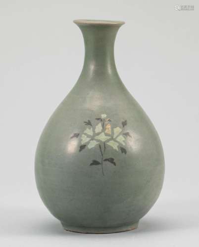 Goryeo celadon jade pot spring
