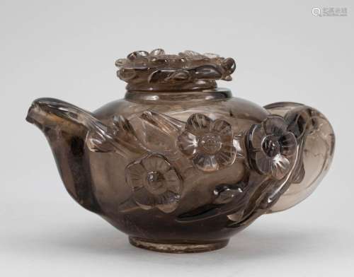 Qing Dynasty Tea Crystal Pot