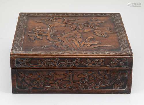 Ming Dynasty Huanghua Pear Wooden Box