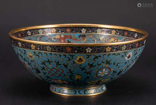 Ming Dynasty Cloisonne Bowl