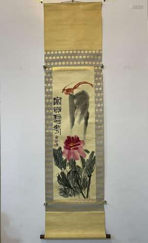 Qi Baishi Flower and Bird