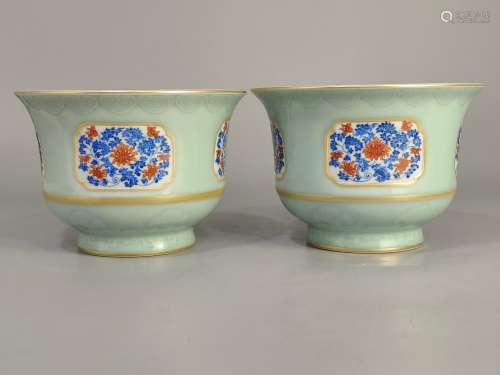 Qing Dynasty Blue Glazed Bowl