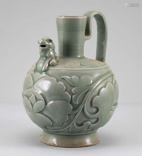 Yaozhou celadon holding pot