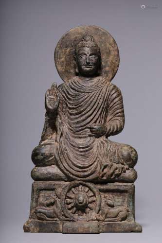 Bronze Gandhara Buddha Statue