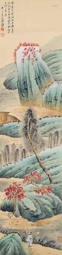 Zhang Daqian's landscape painting