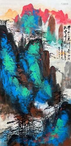 Liu Haisusplash ink landscape