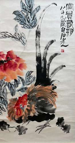 Qi Baishi's Daji picture