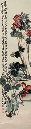 Wu Changshuoflower illustration