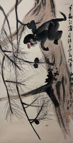 Zhang PengSpirit monkey illustration