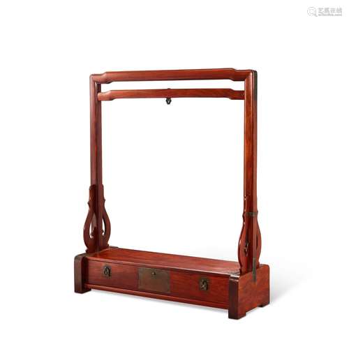 <br />
A huanghuali balance stand, Qing dynasty, 17th - 18th...