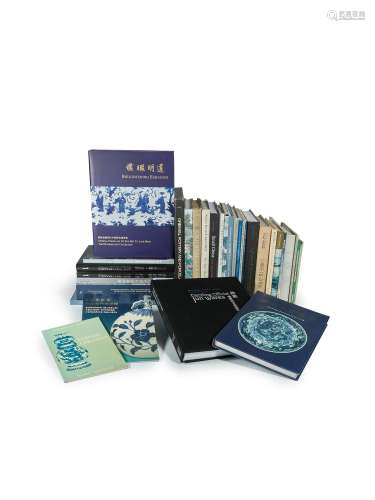 A COLLECTION OF REFERENCE BOOKS ON CHINESE CERAMICS AND WORK...
