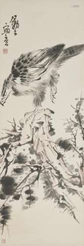 LI KUCHAN (1899-1983) Eagle Perched on an Old Tree