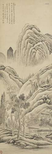 DAI XI (1801-1860) Mountain Dwelling