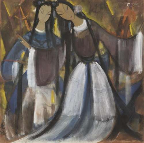 LIN FENGMIAN (1900-1991) Opera figures