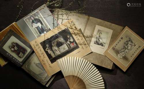 PHOTO ALBUMS WITH PU RU'S AUTOGRAPH AND MEI LANGFANG'...