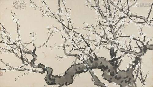 XU BEIHONG (1895-1953) White Plum Blossoms