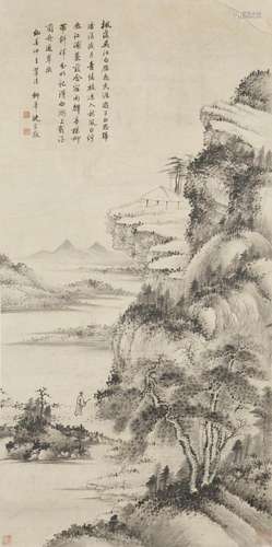 SHEN ZONGJING (1669-1735) Landscape after Wu Zhen (1208-1354...