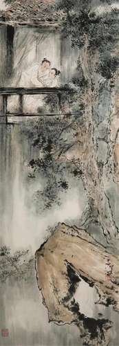 YANG SHANSHEN (1913~2004), IN MOUNTAIN DWELLING