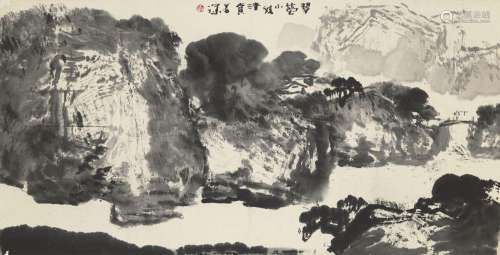 杨善深（1913-2004）  雨后溪山