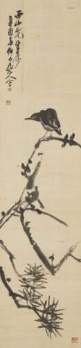 王震（1867-1938）  花鸟