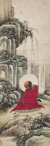 钱化佛（1884-1964）  达摩