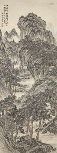 陈崇光（1838-1896）  仙鹤图