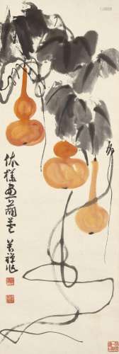 李苦禅（1899-1983）  依样画葫芦