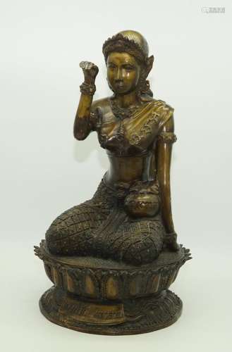 Adorantin aus Bronze Myanmar oder Thailand
