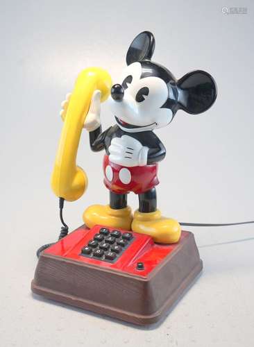 Micky Maus Telefon Postzugelassen DFeAp 322 BP