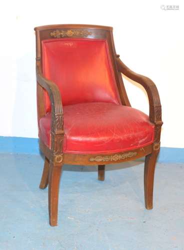 Franzoesischer Empire Fauteuil