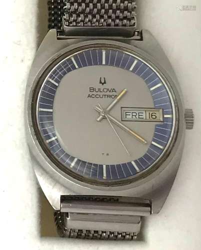 Bulova: Bulova Accutron-Nos-Jumbo,Stimmgabeluhr, Herrenuhr ,...