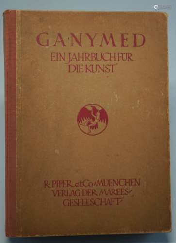 Ganymed Jahrbuch fuer die Kunst 3. Bd. 1921