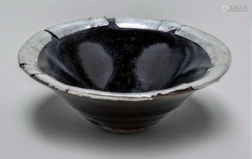 A CHINESE BLACK GLAZED JIAN TEA BOWL, SONG DYNASTY, CIRCA 12...