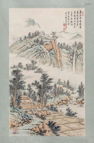 ATTRIBUTED TO HUANG JUNBI (1898-1991) 65x39cm