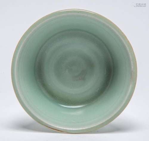 A CHINESE LONGQUAN CELADON WASHER, POSSIBLY SOUTHERN SONG DY...