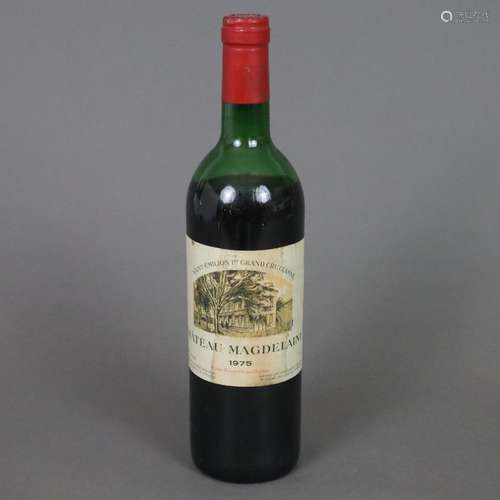 Wein - 1975 Château Magdelaine, Saint-Émilion Grand C