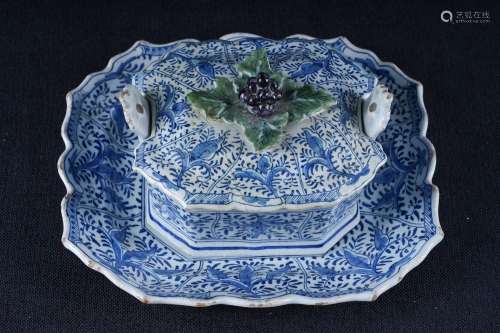 Delft - Manufacture de la Hache de porcelaine - XVIIIe