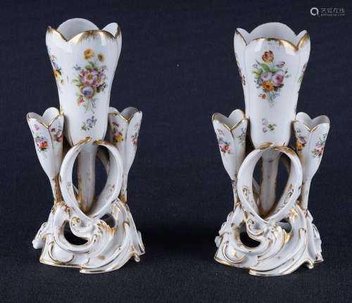 Porcelaine de Paris- Style Rocaille - Style Louis XV