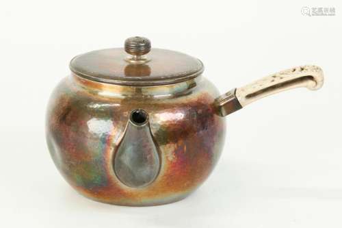 Japanese Silver Small Teapot, 155.8G